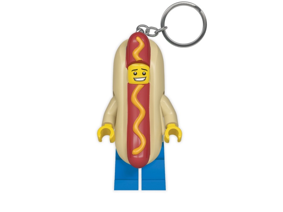 Hot Dog Guy Key Chain Light